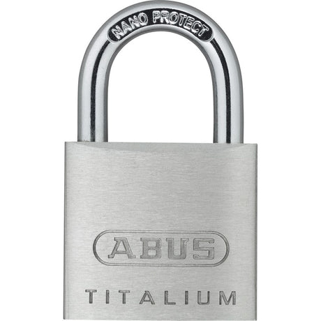Key padlock ABUS Titalium 64ti/30 Steel Aluminium normal (3 cm)-0