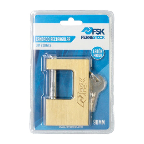 Key padlock Ferrestock 90 mm-0