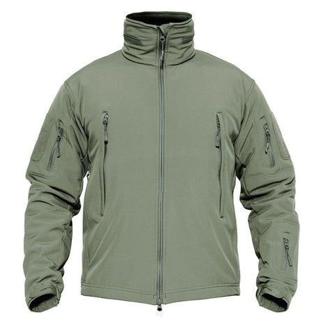 Jackets Men Winter Softshell Fleece Tactical Jackets Army Military Hooded Coats Waterproof Windbreaker Hike Clothing-9