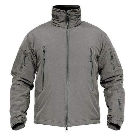 Jackets Men Winter Softshell Fleece Tactical Jackets Army Military Hooded Coats Waterproof Windbreaker Hike Clothing-1