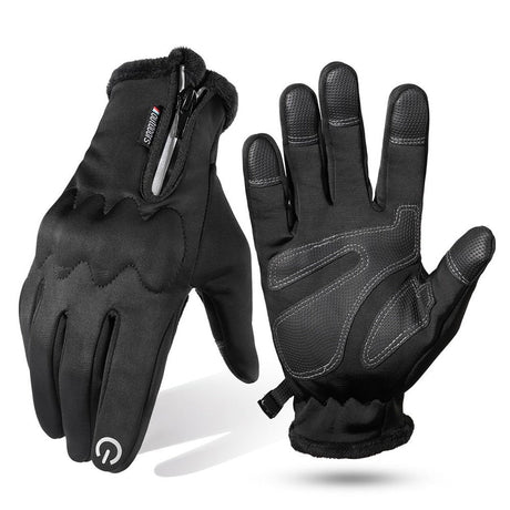 Touchscreen Motorcycle Full Finger Gloves Winter Warm Moto Motocross Motorbike Biker Enduro Waterproof Protective Gear Men Women-0