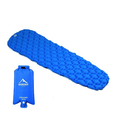 Camping Inflatable Mattress In Tent Folding Camp Bed  Sleeping Pad Picnic Blanket Travel Air Mat Camping Equipment-0