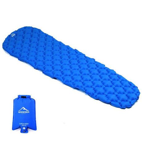 Camping Inflatable Mattress In Tent Folding Camp Bed  Sleeping Pad Picnic Blanket Travel Air Mat Camping Equipment-6