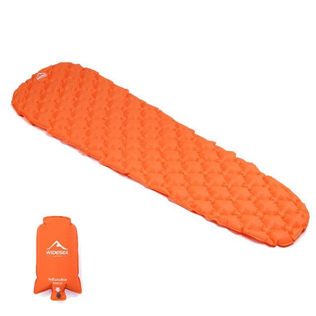 Camping Inflatable Mattress In Tent Folding Camp Bed  Sleeping Pad Picnic Blanket Travel Air Mat Camping Equipment-8