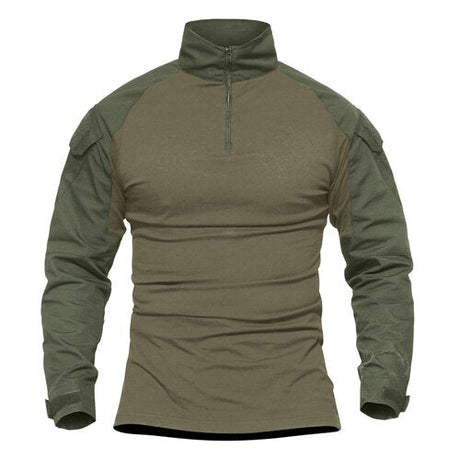 Tactical t shirts Men Military Army Green Rip-stop SWAT Combat Shirts Spring Long Sleeve Airsoft  Hunt Shirts-1