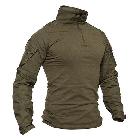 T-shirts Men Navy Military Tactical T-shirts Long Sleeve Combat Army tshirts Quick Dry Multicam Airsoft Man Top Tees-7