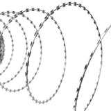 vidaXL Razor Wire Garden Helical Wire Fence Concertina Wire Galvanized Steel-18