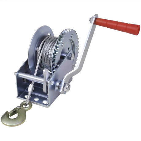 vidaXL Hand Winch 1190.5 lb-0