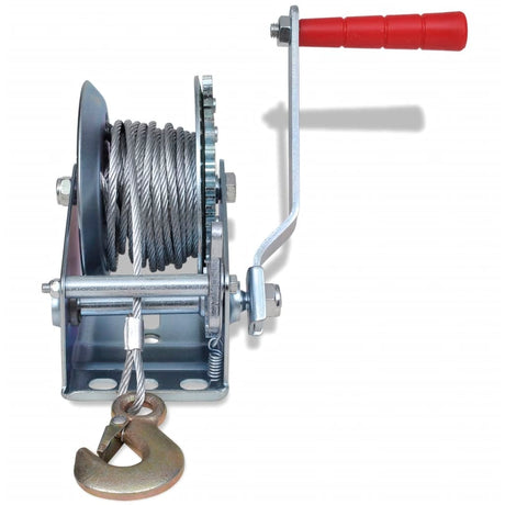 vidaXL Hand Winch 1190.5 lb-1
