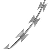 vidaXL Razor Wire Garden Helical Wire Fence Concertina Wire Galvanized Steel-19