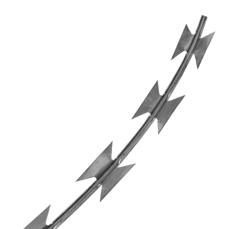 vidaXL Razor Wire Garden Helical Wire Fence Concertina Wire Galvanized Steel-10