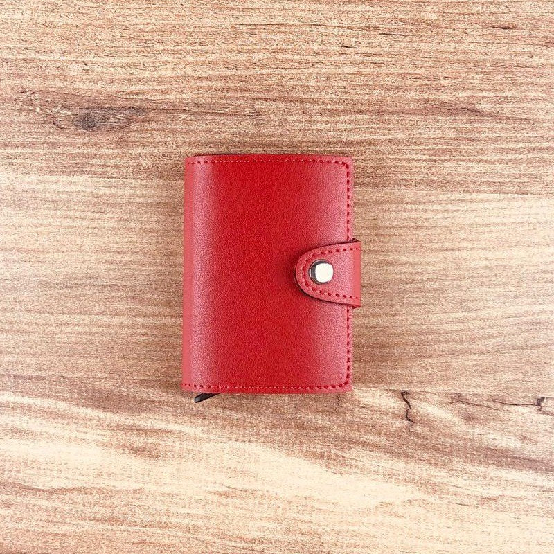 Konk - Synthetic Leather RFID Protection Pop-op Cardholder-6