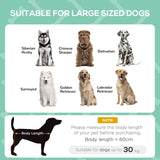 PawHut Raised Dog Bed Waterproof Elevated Pet Cot with Breathable Mesh UV Protection Canopy Grey, for Small & Medium Dogs, 92 x 76 x 90cm-3
