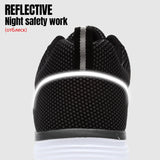 Men Steel Toe Safety Shoes For Men Lightweight Breathable Work Shoes Men's Security Footwear Protective Sneaker-15