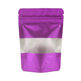 Reclosable Zip Lock Bags Kitchen Organizer Bags Stand Up Biscuits Pouches Eco Aluminum Foil Mylar Plastic Bags With Clear Window-4