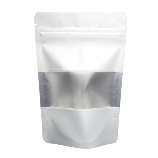Reclosable Zip Lock Bags Kitchen Organizer Bags Stand Up Biscuits Pouches Eco Aluminum Foil Mylar Plastic Bags With Clear Window-10