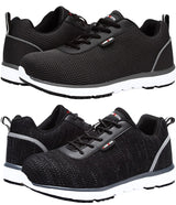 Men Steel Toe Safety Shoes For Men Lightweight Breathable Work Shoes Men's Security Footwear Protective Sneaker-7