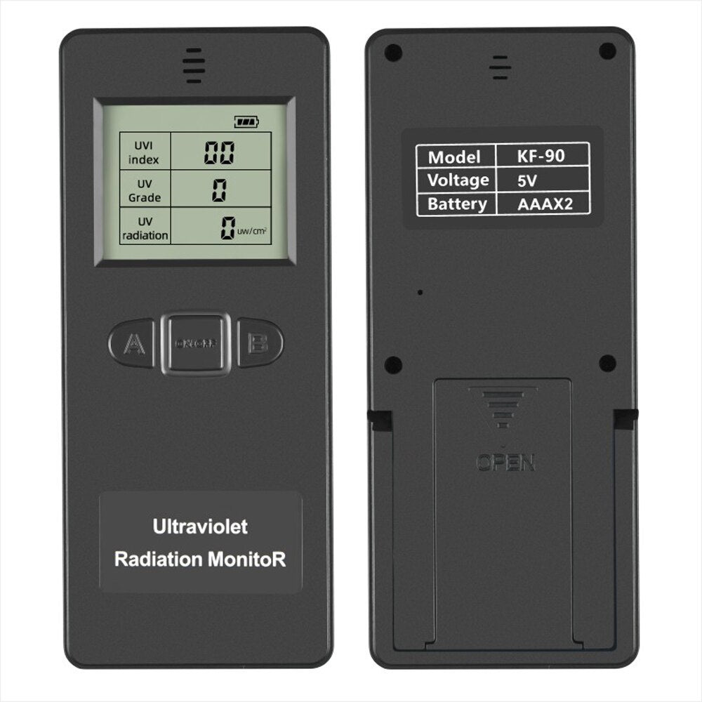 KF-90 Digital Ultraviolet Radiation Detector Ultraviolet UVI Meter Radiometer Tester Protectiv Equipment Testing Portable Tester-5