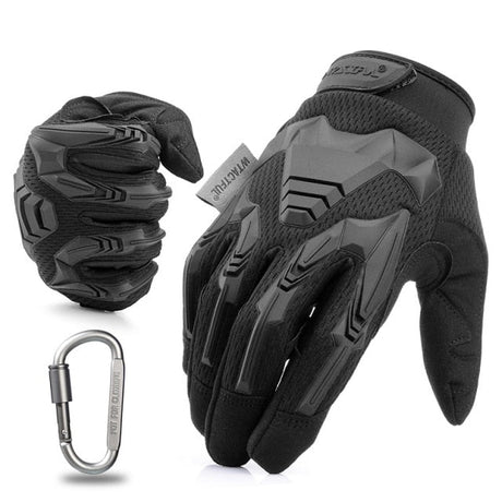 Motorcycle Full Finger Gloves Rubber Protective Gear Enduro Racing Biker Riding Motocross Moto Motorbike Mittens Men Glove-15