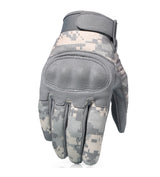 ACU Camouflage Touch Screen Motorcycle Hard Knuckle Full Finger Gloves Moto Motorbike Biker Motocross Riding Protective Gear Men-2