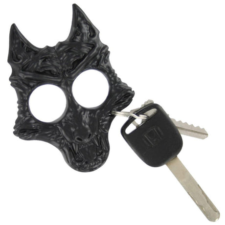 Self Defense Twilight Werewolf Keychain Black-0