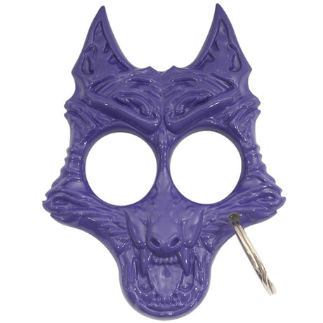 Self Defense Twilight Werewolf Keychain Purple-0
