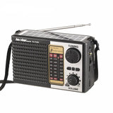 Solar charging emergency radio Multi band radio dynamo radio wireless Bluetooth speaker supports FM / AM / SW two way radio