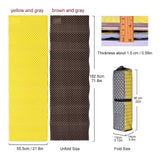 Camping Mat Portable Sleeping Pad Picnic Foam Bed Mattress Travel Trekking Equipment Blanket  Waterproof Moistureproof-4