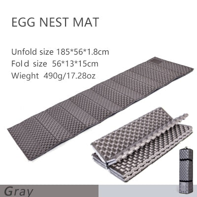 Camping Mat Portable Sleeping Pad Picnic Foam Bed Mattress Travel Trekking Equipment Blanket  Waterproof Moistureproof-9