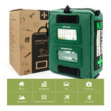 165 Pcs First Aid Kit 3 Section Large Size Portable Emergency Trauma Bag-4