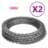 304 stainless steel blade rust-proof barbed wire-7