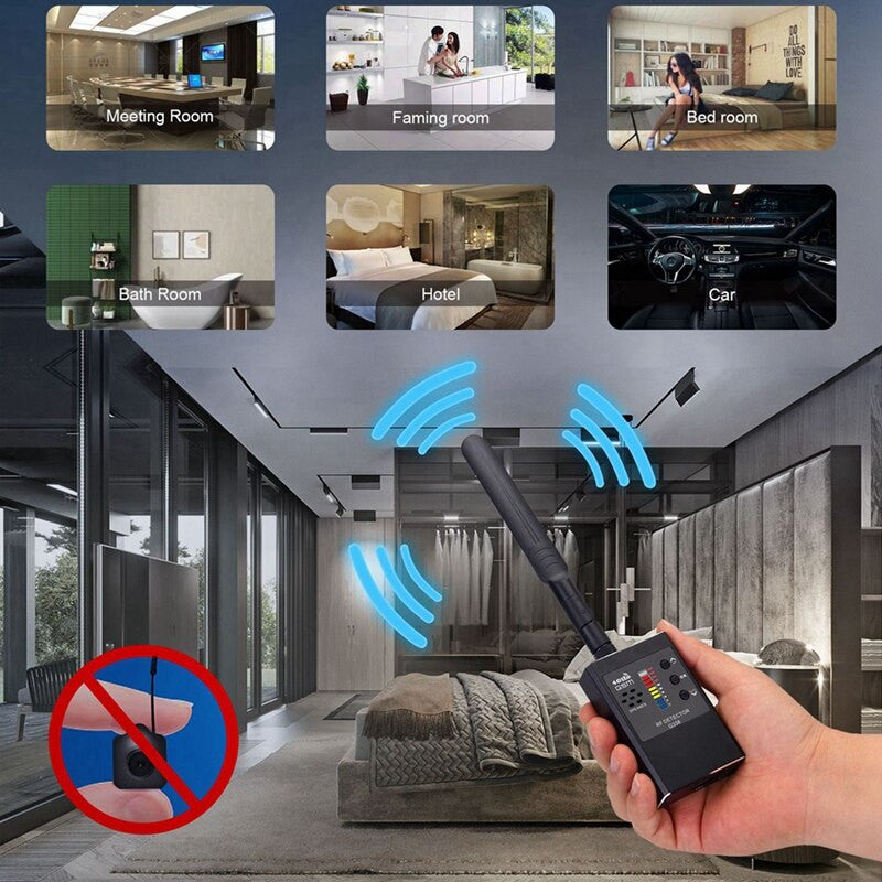 Anti Camera Detector RF Signal Wireless Camera Lens Bug GPS Tracker-3