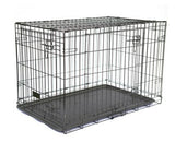 Folding Metal Dog Cage-3