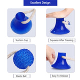 3Pcs Multifunction Pet Molar Bite Dog Toys Rubber Chew Ball Cleaning Teeth Safe Elasticity Soft Puppy Suction Cup Dog Biting Toy-1